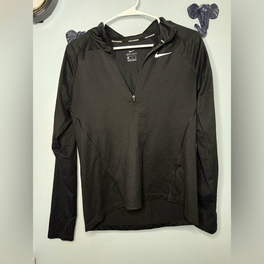 Nike Black Dri-FIT Half-Zip Top